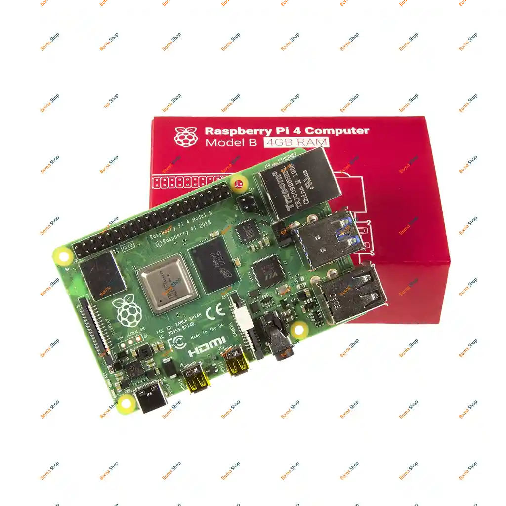 برد Raspberry Pi 4 Model B 4GB