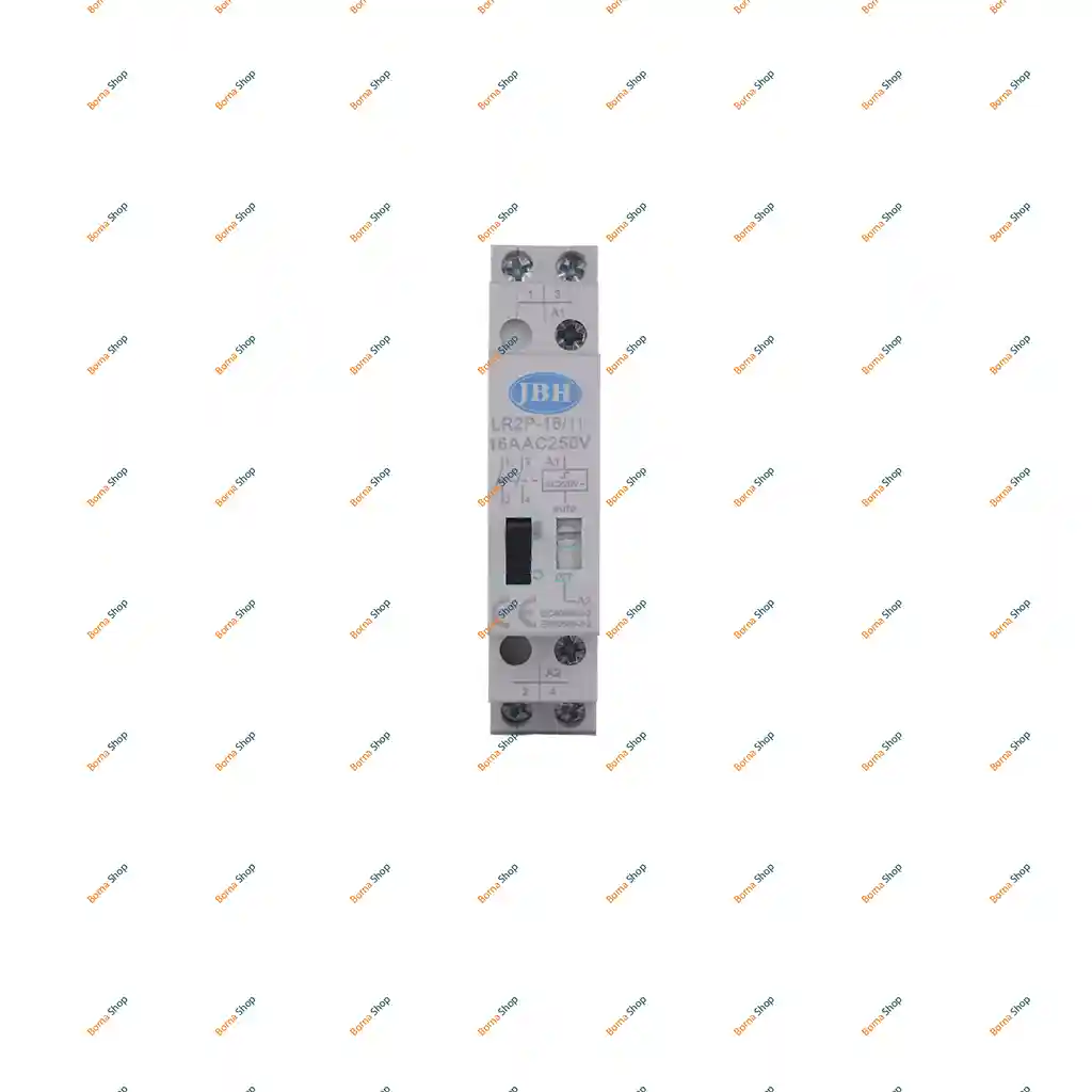 رله ضربه‌ای دستی اتوماتیک LR2P-16 رله ایمپالسی 16 آمپر JBH