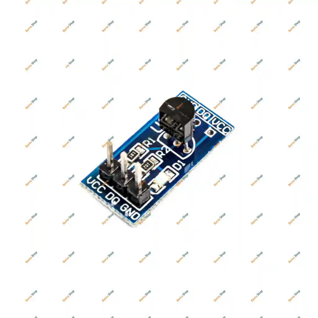 ماژول دماسنج دیجیتال DS18B20 سنسور دما با رابط 1-Wire