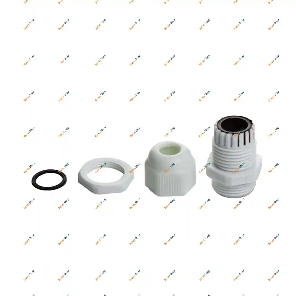 گلند پلاستیکی PG13.5 گلند کابل نایلونی ضدآب IP68